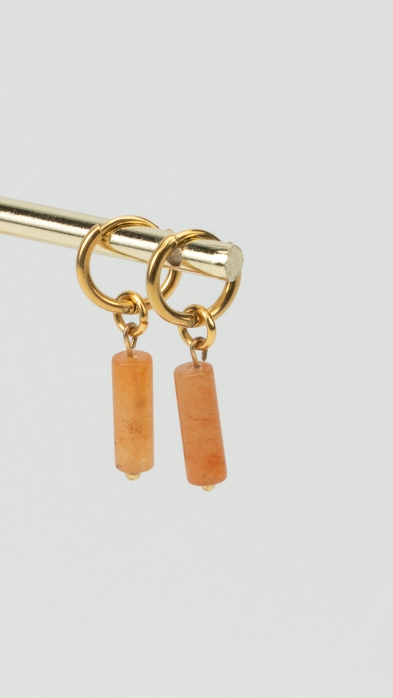 OORBELLEN ORANGE TUBE