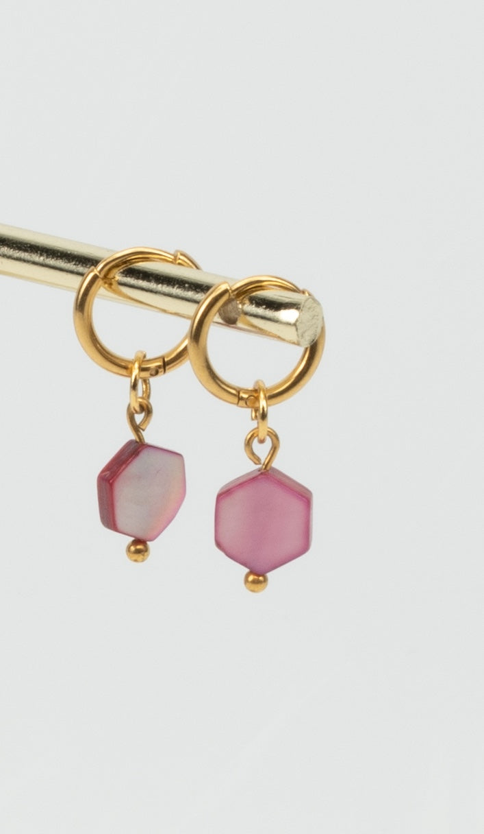 OORBELLEN LITTLE PURPLE SPARK