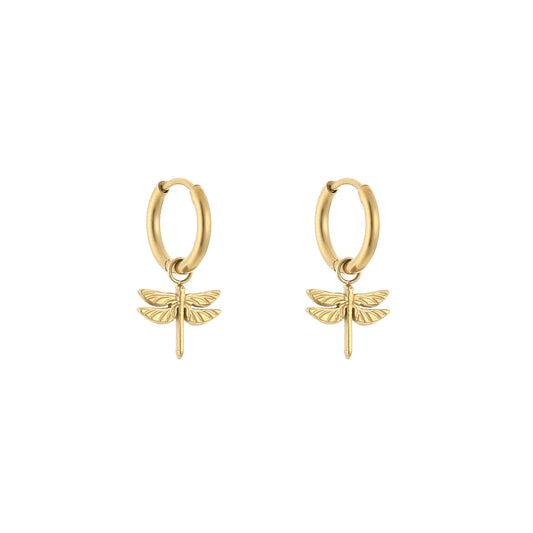 OORBELLEN DRAGON FLY