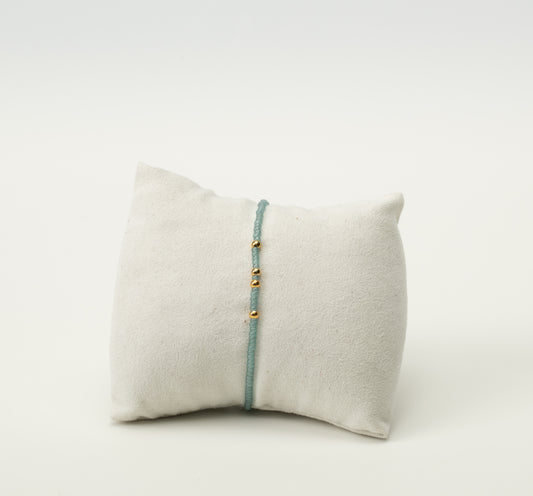 ARMBAND BLUE BEADS