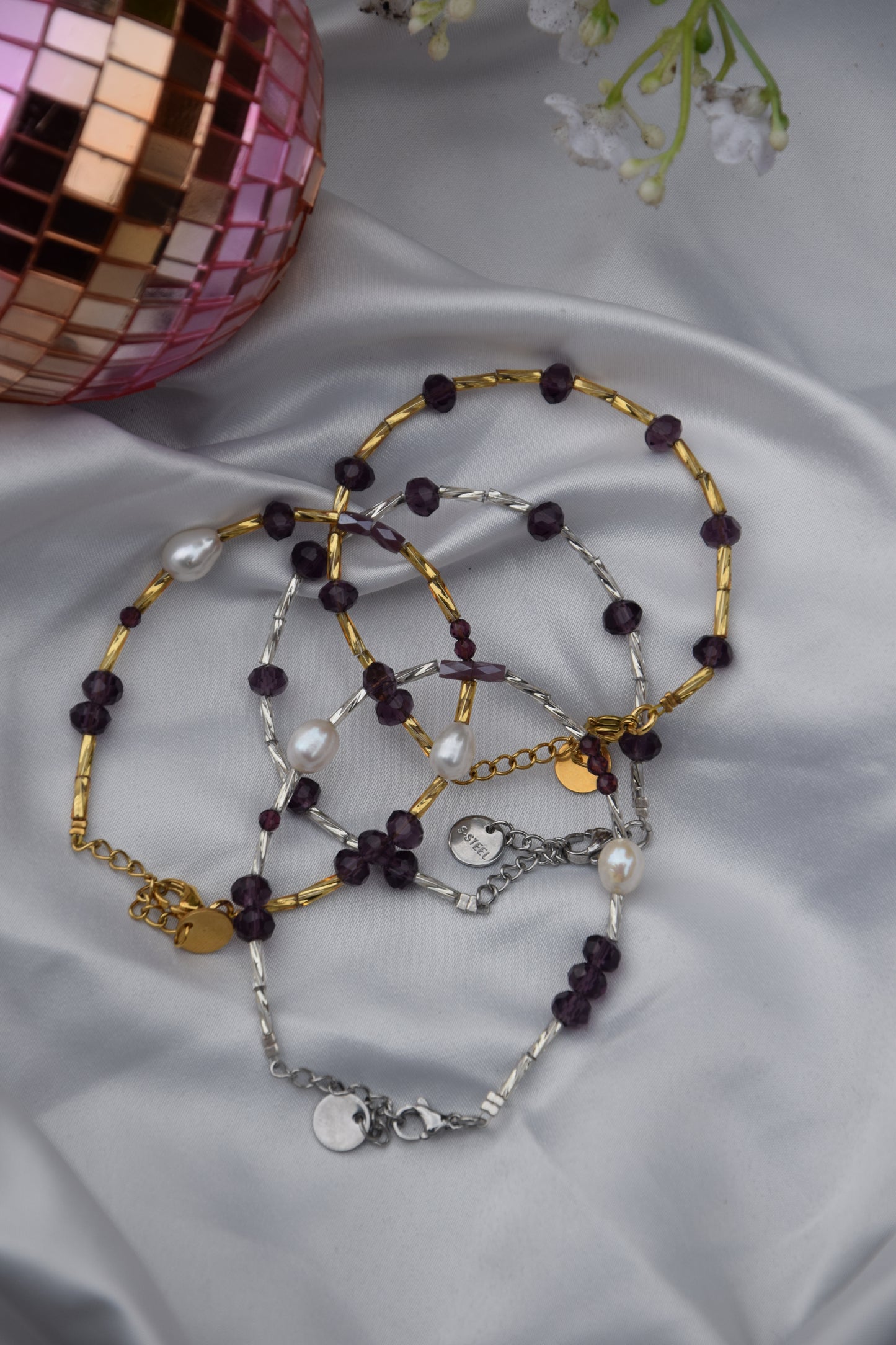 ARMBAND PURPLE ROMANCE