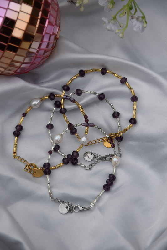 ARMBAND PURPLE ROMANCE