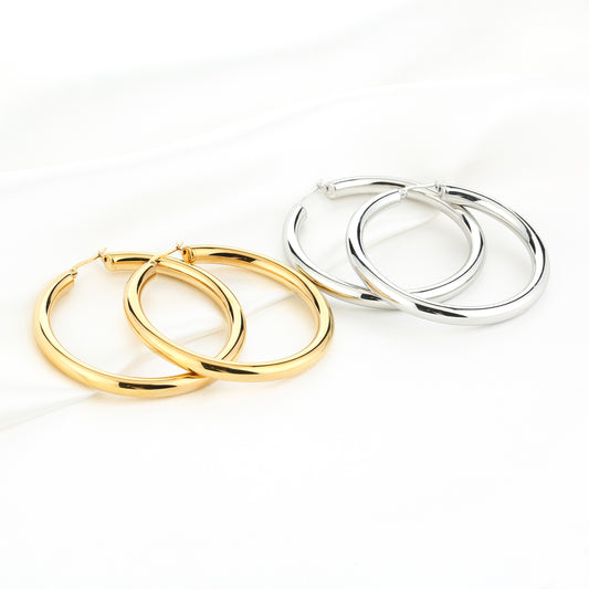 OORBELLEN BIG HOOPS